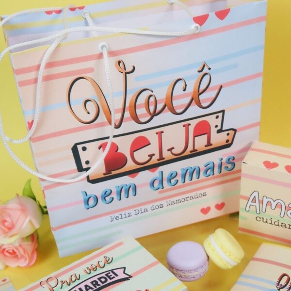 Kit Digital + Encadernação Dia Dos Namorados Personalizados