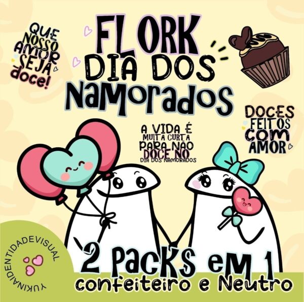 Kit Digital Flork Bento Memes Dia Dos Namorados Arquivos Png