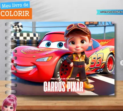 Kit Digital Livros Colorir Para Artesanato E Personalizados 9