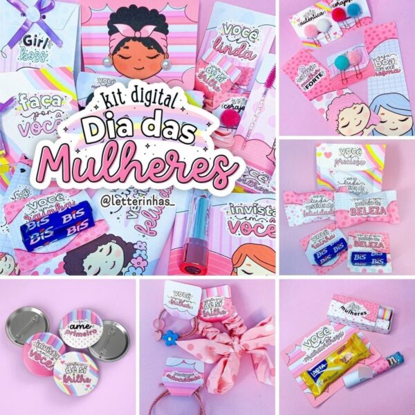 Kit Digital Mulheres 2022 Ilustrações Png Artes E Figuras