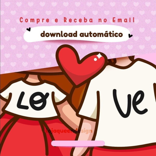 Kit Digital Namoradinhos +300 Arquivos Arte Frases Namorados
