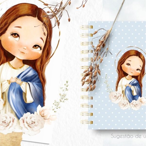 Kit Digital Nossa Senhora Da Imaculada Conceição Ilustrações