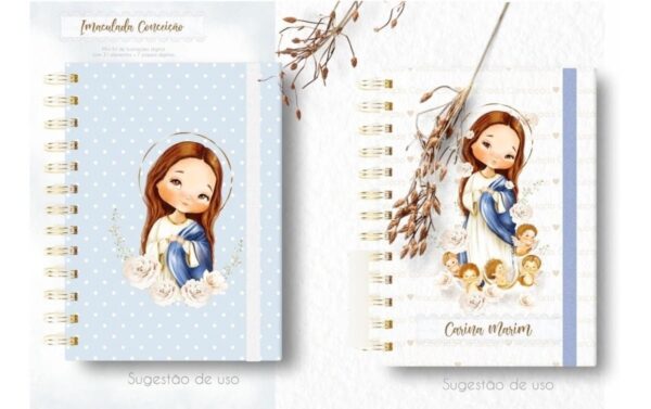 Kit Digital Nossa Senhora Da Imaculada Conceição Ilustrações