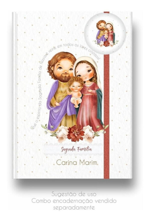 Kit Digital Sagrada Família Jesus Maria José Ilustrações Png