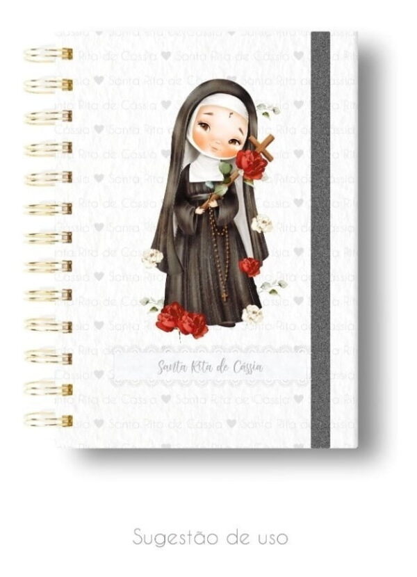 Kit Digital Santinhos Católicos Santa Rita De Cássia Png