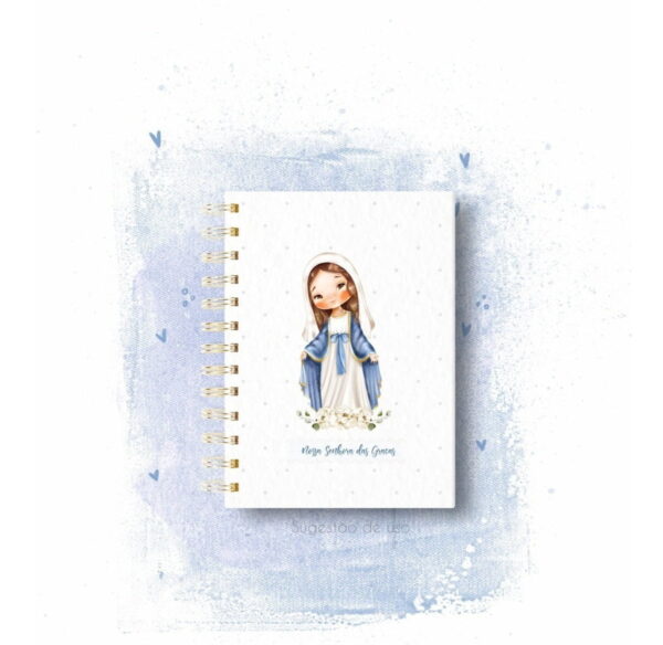 Kit Digital Santinhos Nossa Senhora Das Graças Ilustrações