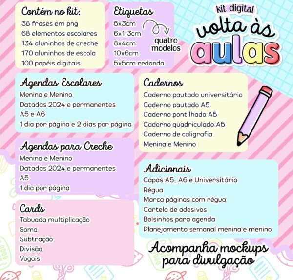 Kit Digital Volta Ás Aulas 2024 - Arquivo Digital - Imagem 4