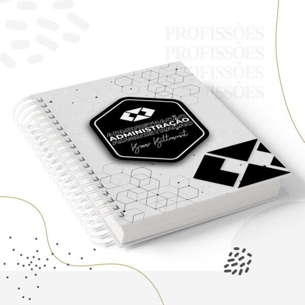 kit encadernacao administracao masculino arquivo digital papel e scrapbook