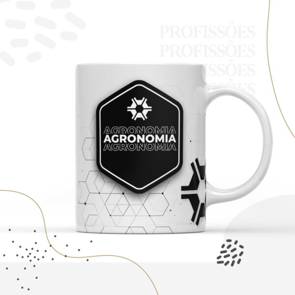 Kit Encadernação Agronomia Masculino - Arquivo Digital - Imagem 2