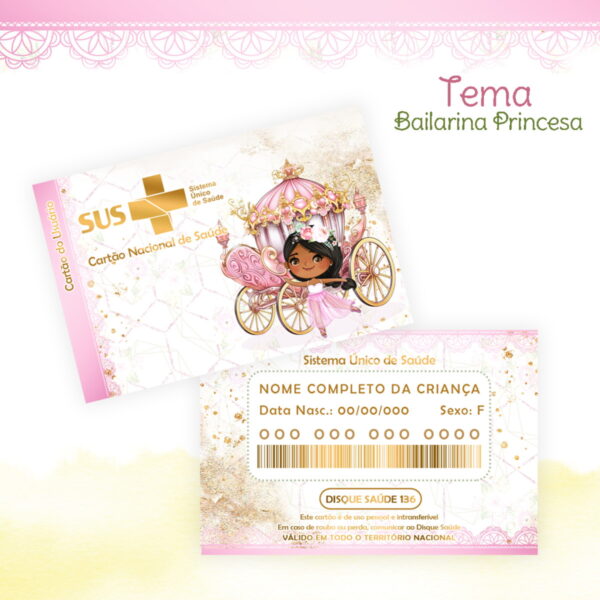 Kit Encadernação Baby Bailarinas - Arquivo Digital - Imagem 3