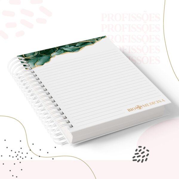 Kit Encadernação Biomedicina Feminino - Arquivo Digital - Imagem 3