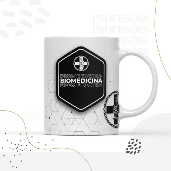Kit Encadernação Biomedicina Masculino - Arquivo Digital - Imagem 3