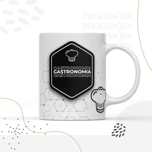 Kit Encadernação Gastronomia Masculino -Arquivo Digital - Imagem 3