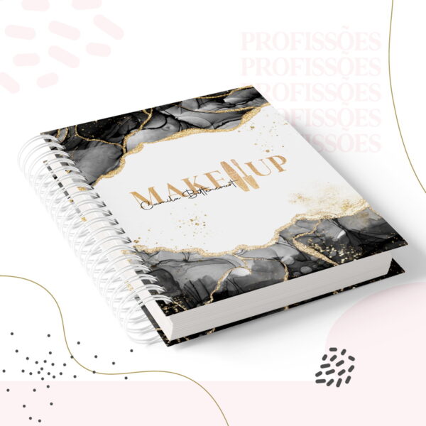 kit encadernacao makeup feminino arquivo digital kit encadernacao makeup