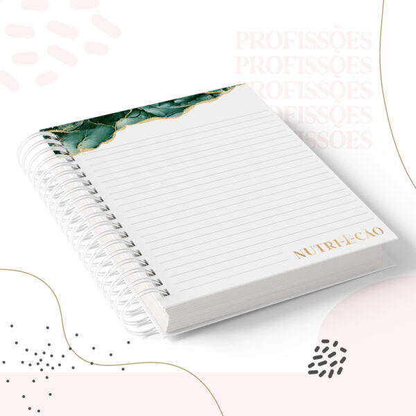 Kit Encadernação Nutrição Feminino - Arquivo Digital - Imagem 2