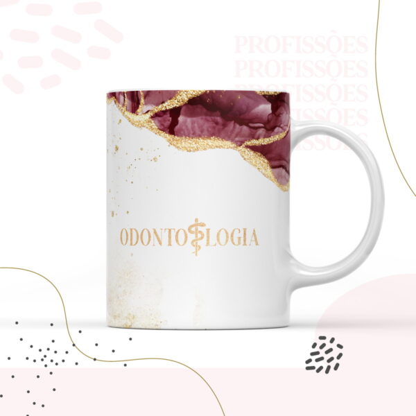 Kit Encadernação Odontologia Feminino - Arquivo Digital - Imagem 3