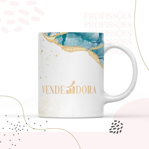 Kit Encadernação Vendedora Feminino - Arquivo Digital - Imagem 3
