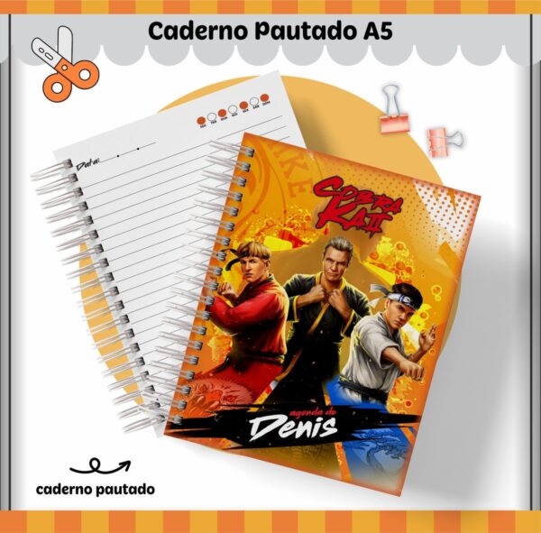 Kit Escolar Cobra Kai - Arquivo Digital - Imagem 3