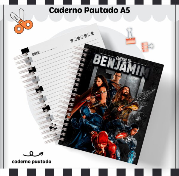Kit Escolar Liga da Justiça - Arquivo Digital - Imagem 3