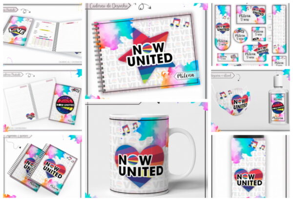 kit escolar now united arquivo digital scrapbook