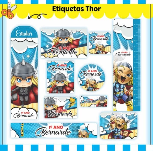 Kit Escolar Thor - Arquivo Digital