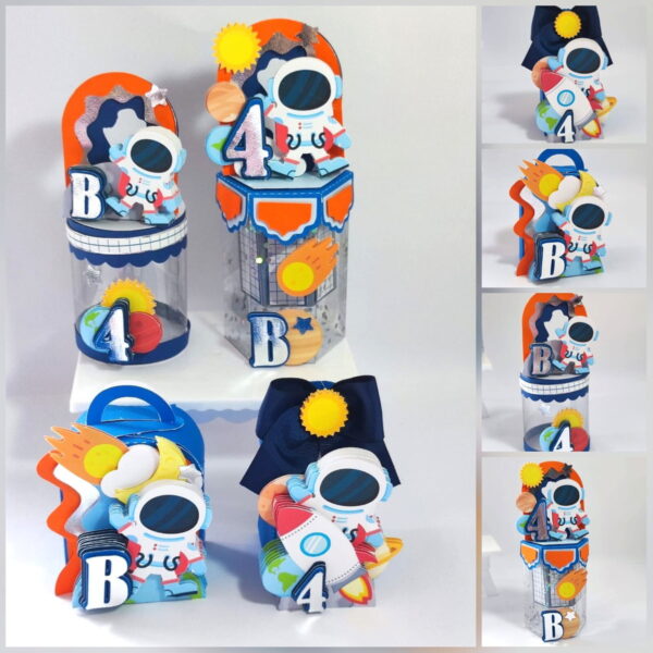 kit festa astronauta luxo studio e pdf so um bolinho