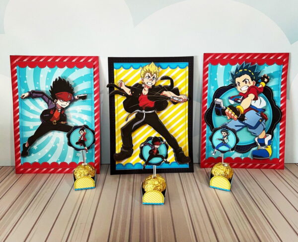 Kit Festa Beyblade- Arquivo Digital - Imagem 3