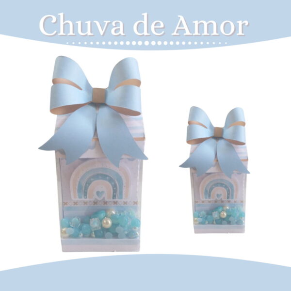 Kit Festa Chuva De Amor Menino - Arquivo Digital - Imagem 2