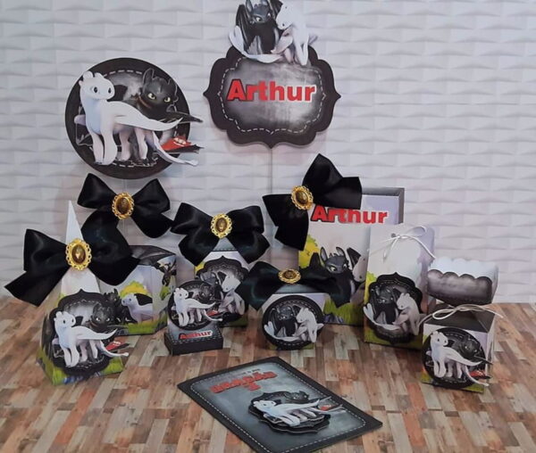 kit festa como treinar seu dragao arquivo digital como treinar seu dragao