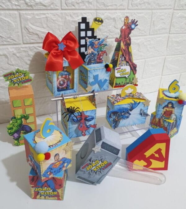 kit festa herois vingadores arquivo digital festa luxo
