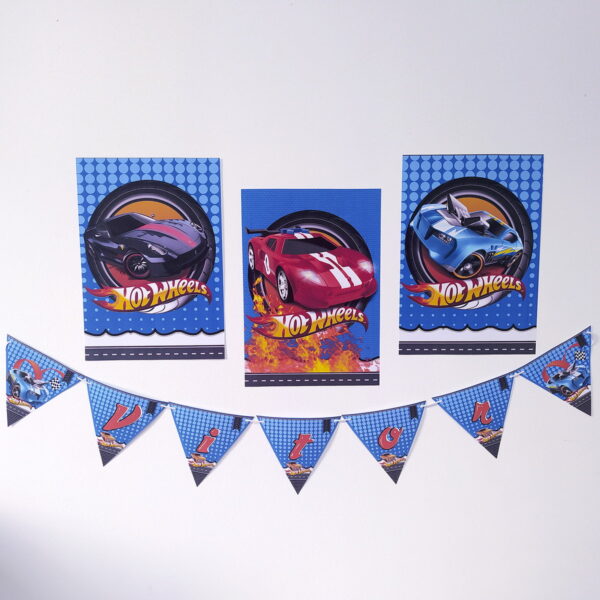 Kit Festa Hot Wheels- Arquivo Digital - Imagem 2