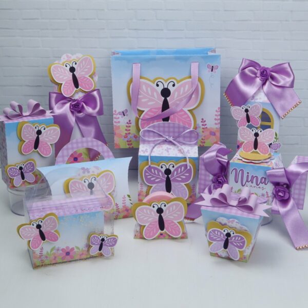 kit festa jardim das borboletas arquivo digital papelaria personalizada