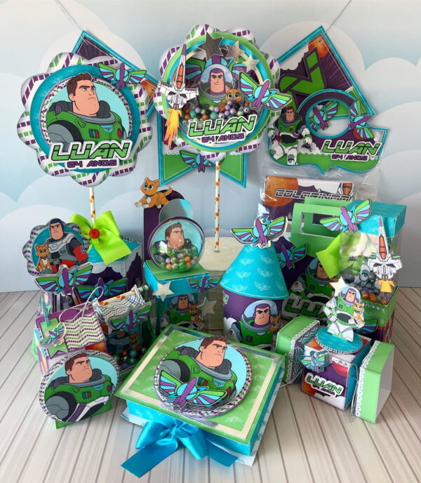 kit festa luxo buzz ligth year arquivo digital kit festa pronta