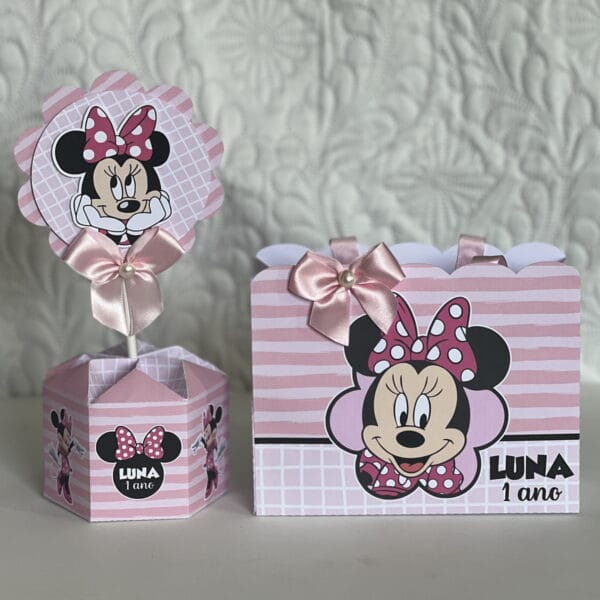 Kit Festa Minnie Rosa - Studio e pdf - Imagem 2