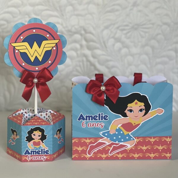 Kit Festa Mulher Maravilha - Studio e pdf - Imagem 2