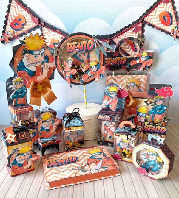 kit festa naruto luxo arquivo digital festa pronta