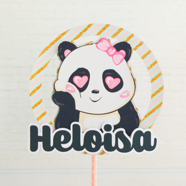 Kit Festa Panda Rosa - Arquivo Digital - Imagem 3