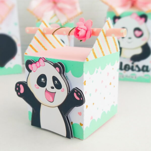 Kit Festa Panda Rosa - Arquivo Digital - Imagem 4