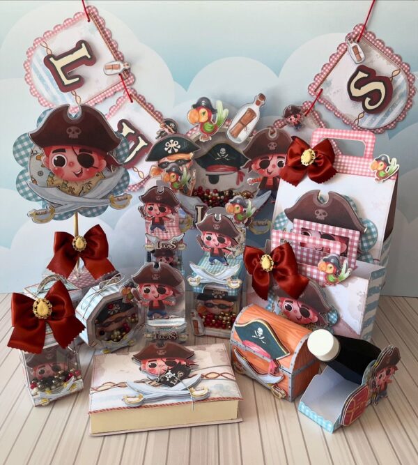 kit festa piratas luxo studio e pdf decore sua festa 1