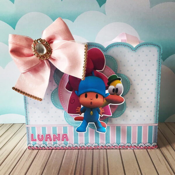 Kit Festa Pocoyo Rosa - Arquivo Digital - Imagem 3