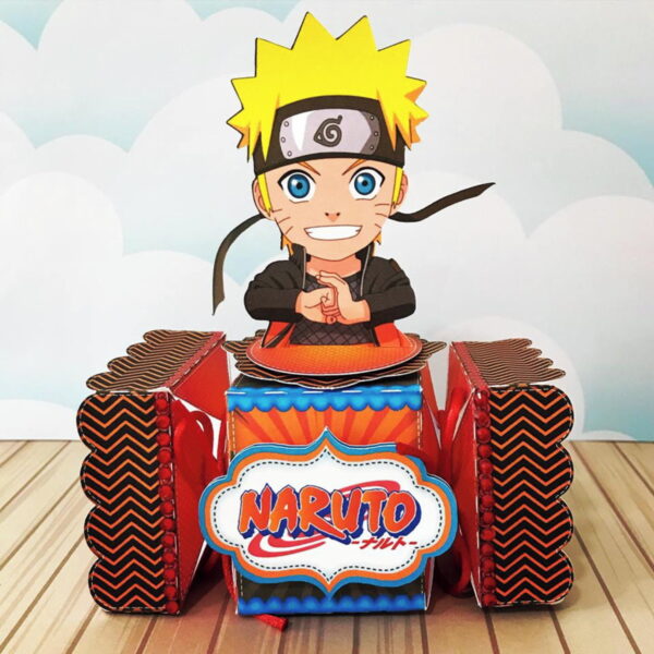 Kit Festa Pronta Naruto - Arquivo Digital - Imagem 3