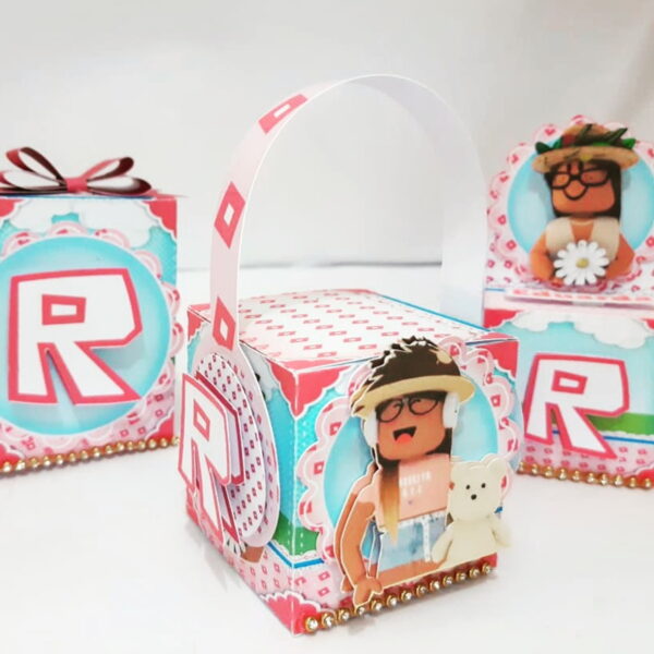 Kit Festa Roblox Menina - Arquivo Digital - Imagem 5