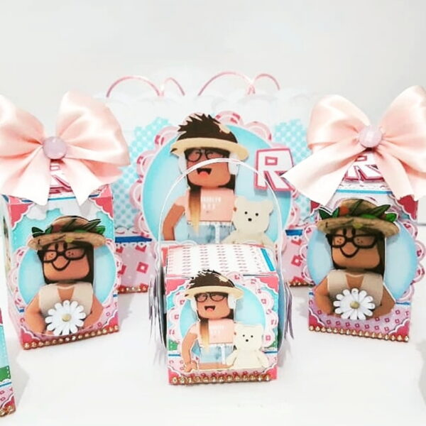 Kit Festa Roblox Menina - Arquivo Digital - Imagem 3