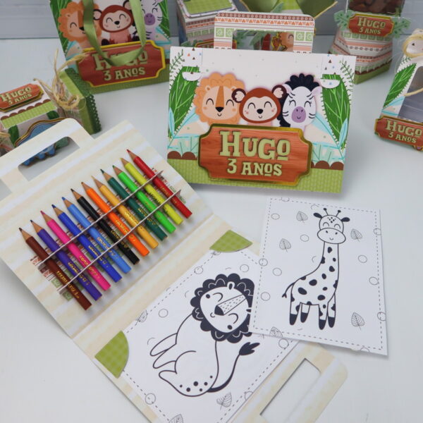 Kit Festa Safari Luxo - Arquivo Digital - Imagem 4