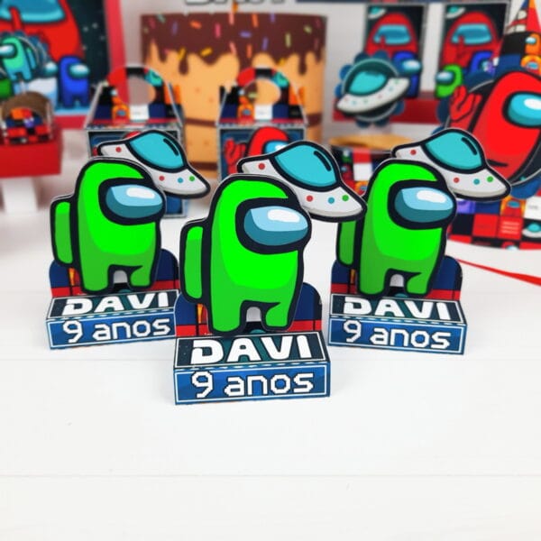 Kit Festa Só um bolinho Amoung Us - Arquivo Digital - Imagem 2