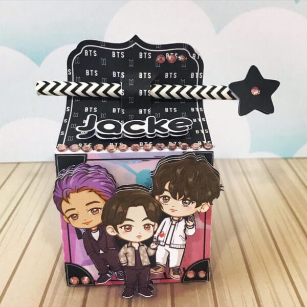 Kit Festa Só um bolinho Bts Cute - Arquivo Digital - Imagem 2