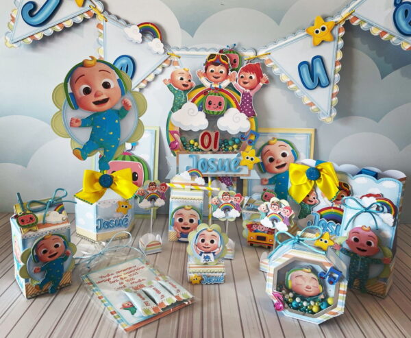 kit festa so um bolinho cocomelon arquivo digital arquivo de corte