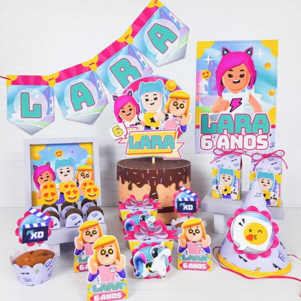 kit festa so um bolinho pkxd menina arquivo digital decoracao festa