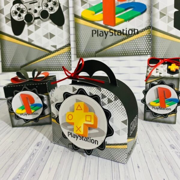 Kit Festa Só um bolinho Playstation - Arquivo Digital - Imagem 3