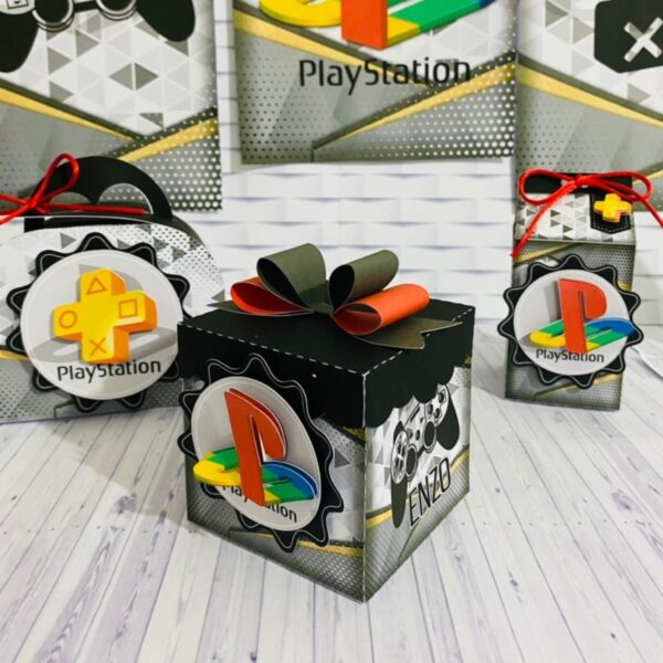 Kit Festa Só um bolinho Playstation - Arquivo Digital - Imagem 2